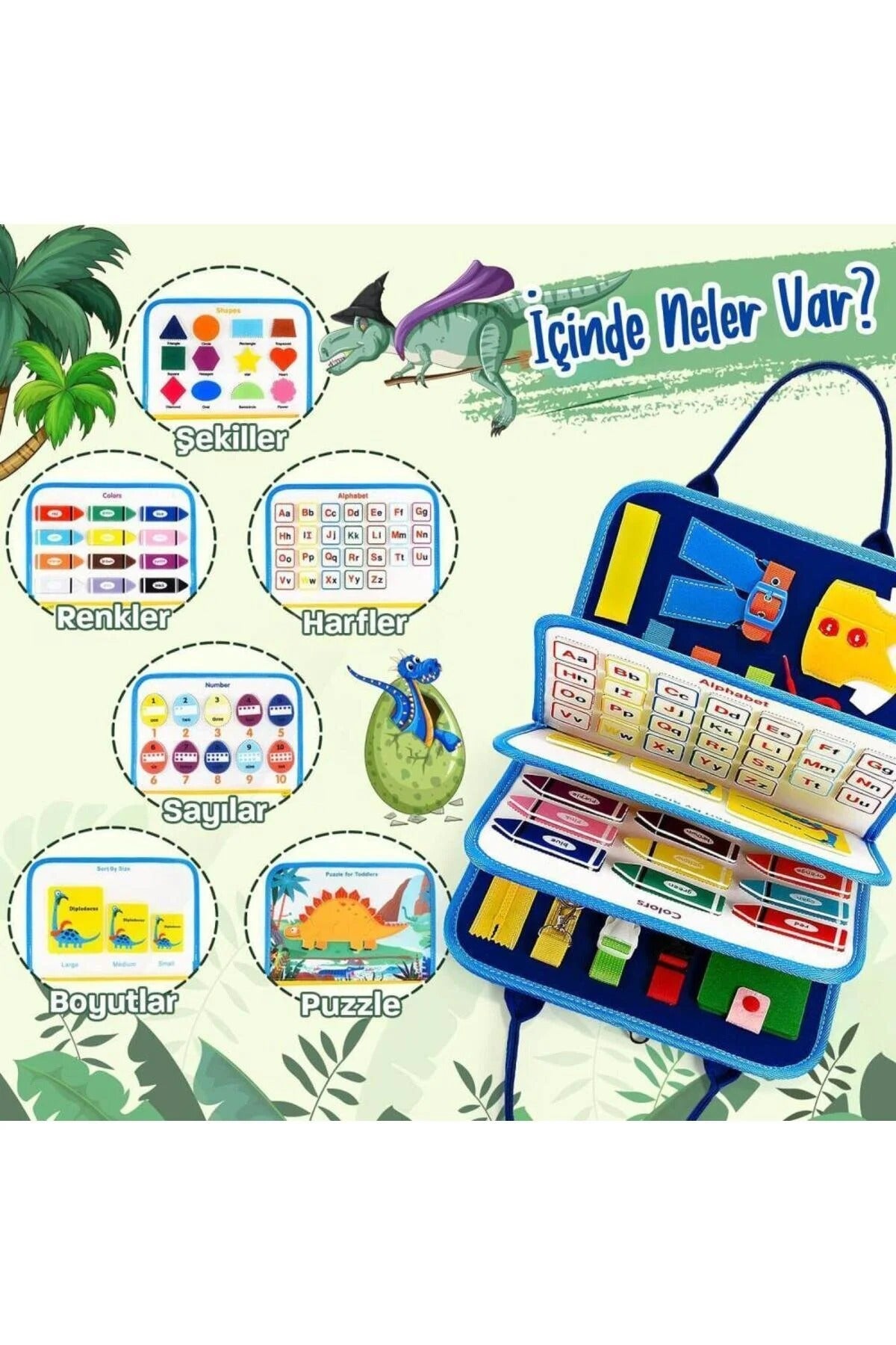 MiniKeşif Montessori Aktivite Çantası