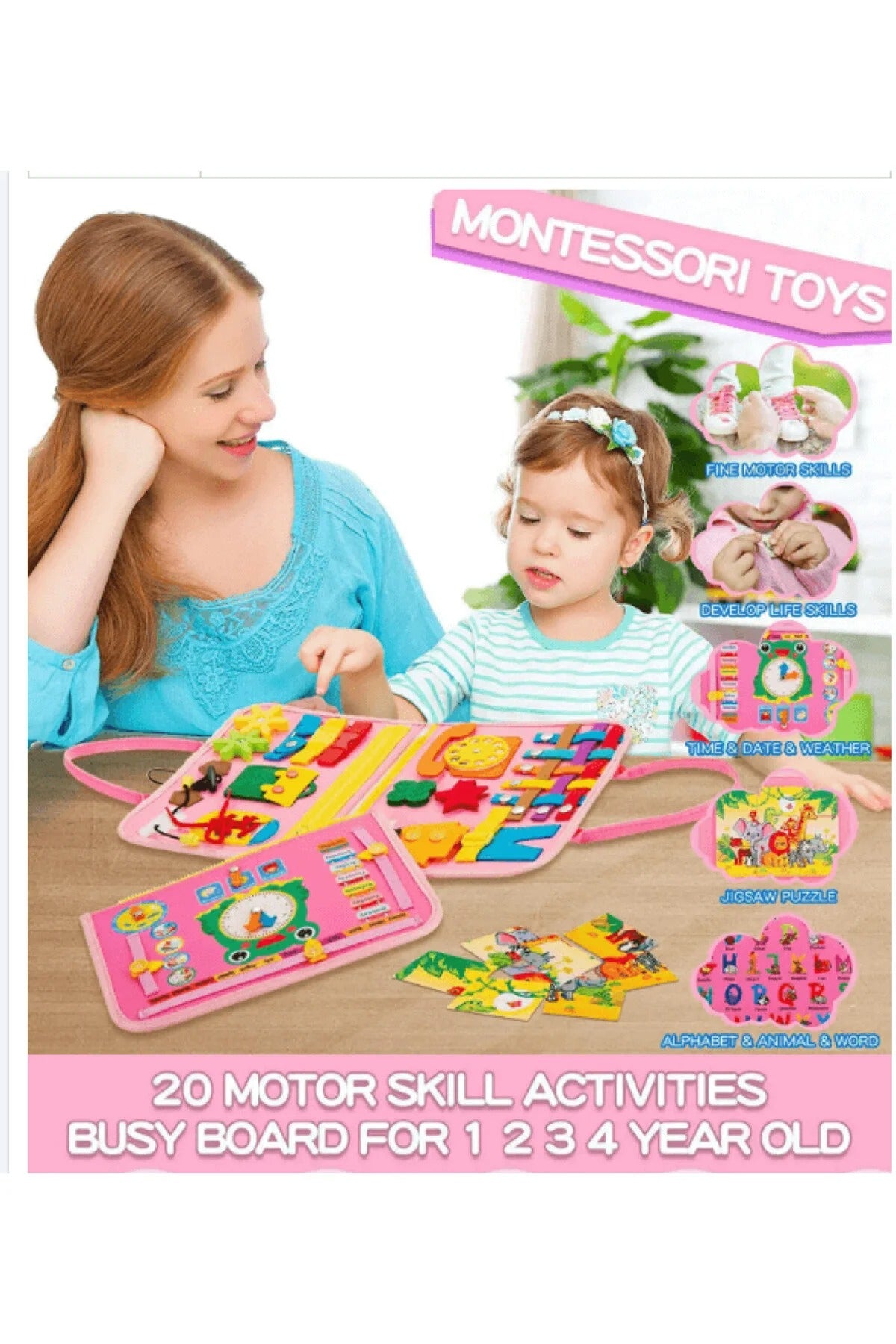 MiniKeşif Montessori Aktivite Çantası